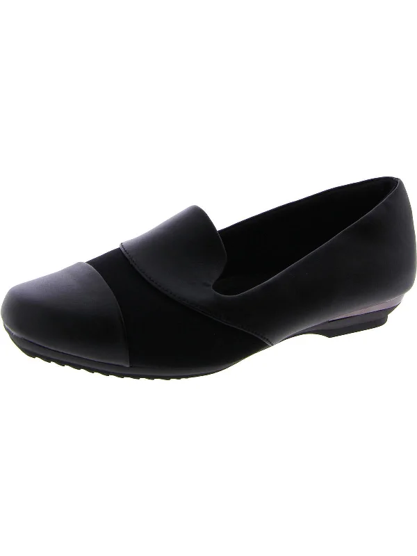 Womens Slip on Covered Toe Flat Shoes