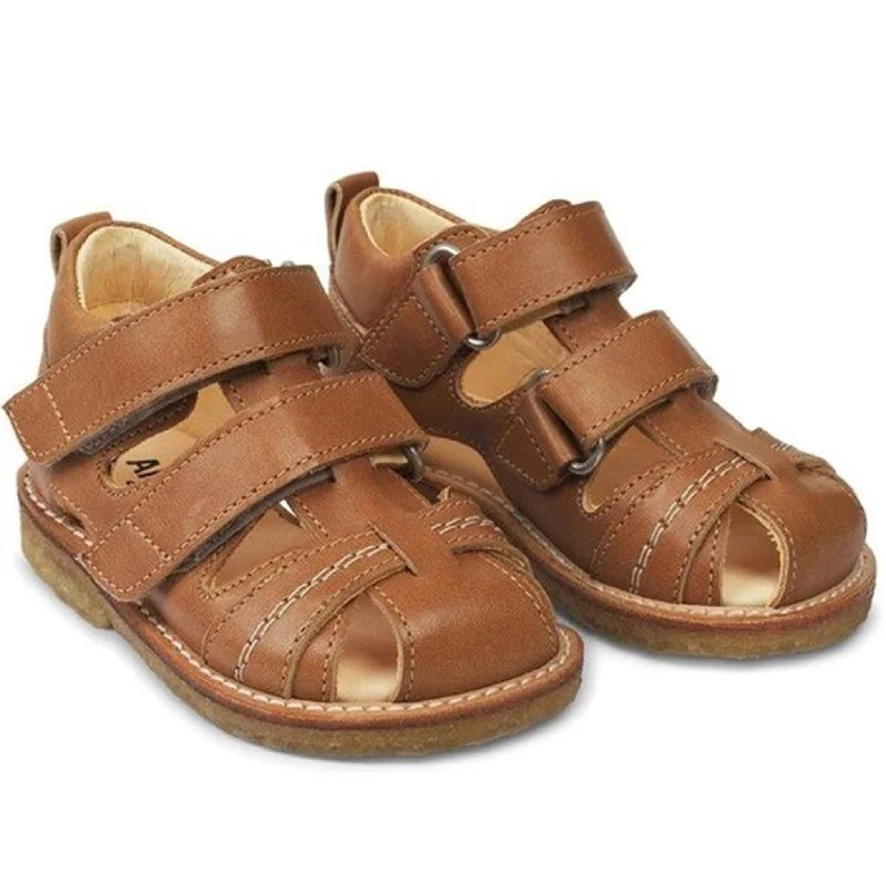 Angulus Starter Sandal w. Velcro Cognac 0506-101-1554