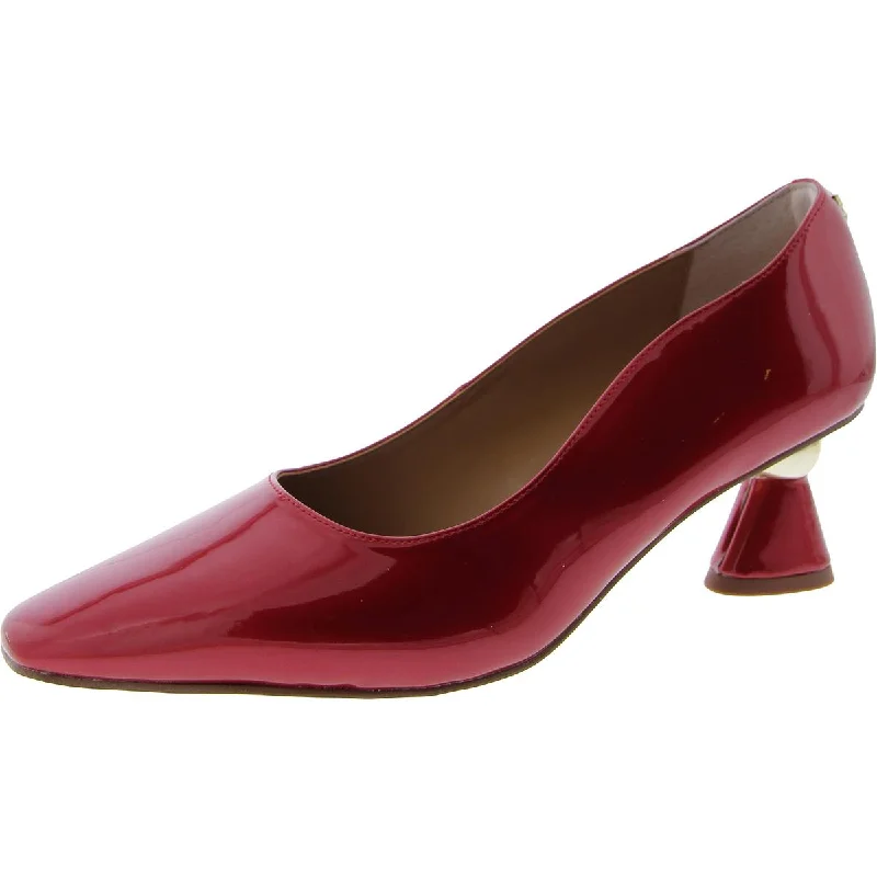 Lysandra Womens Patent Pointed Toe Pumps